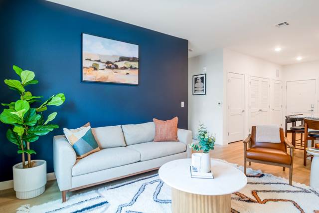 Studio apartment at Alexan Chelmsford Apartments in Chelmsford, MA